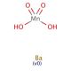 Barium manganate (CAS 7787-35-1) - chemical structure image