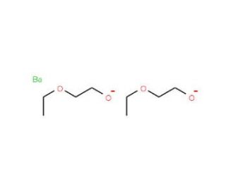 Barium methoxypropoxide, 25% w/w in methoxypropanol (CAS 130812-47-4) - chemical structure image