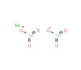 Barium niobium oxide (CAS 12009-14-2) - chemical structure image