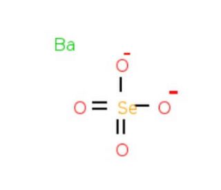 Barium selenate(VI) (CAS 7787-41-9) - chemical structure image