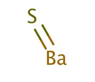 Barium sulfide (CAS 21109-95-5) - chemical structure image