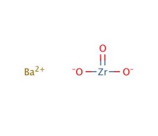 Barium zirconate (CAS 12009-21-1) - chemical structure image