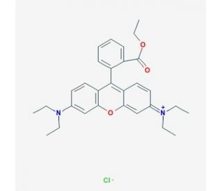 Basic violet 11 (CAS 2390-63-8) - chemical structure image
