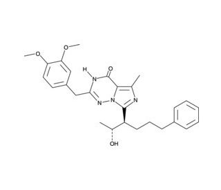 BAY-60-7550 (CAS 439083-90-6) - chemical structure image