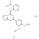 BAY 61-3606 hydrochloride - chemical structure image