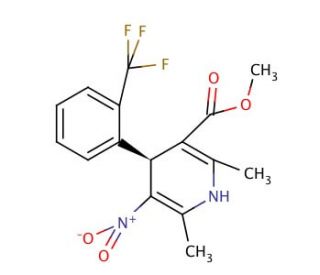 BAY K 8644, S(&minus;)- (CAS 98625-26-4) - chemical structure image