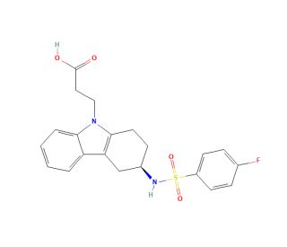 BAY-u 3405 (CAS 116649-85-5) - chemical structure image