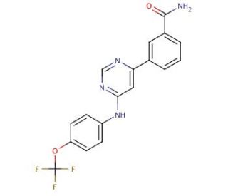 Bcr-abl Inhibitor (CAS 778270-11-4) - chemical structure image