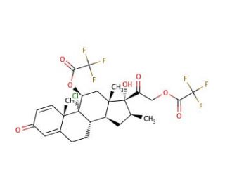 Beclomethasone 11,21-Ditrifluoroacetate - chemical structure image