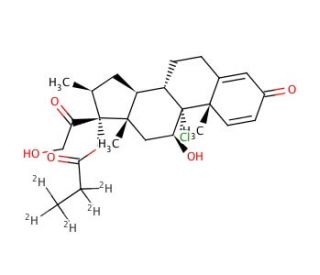 Beclomethasone 17-Propionate-d5 - chemical structure image
