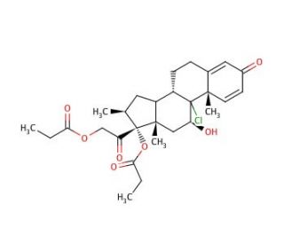Beclomethasone Dipropionate (CAS 5534-09-8) - chemical structure image