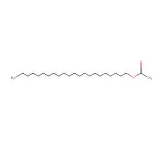 Behenyl acetate (CAS 822-26-4) - chemical structure image