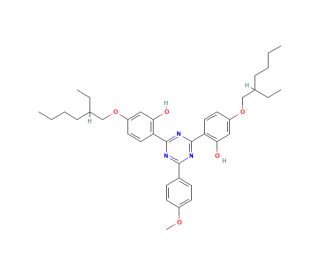 Bemotrizinol (CAS 187393-00-6) - chemical structure image