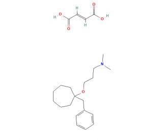Bencyclane Fumerate (CAS 14286-84-1) - chemical structure image
