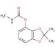 Bendiocarb (CAS 22781-23-3) - chemical structure image