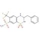 Bendroflumethiazide (CAS 73-48-3) - chemical structure image