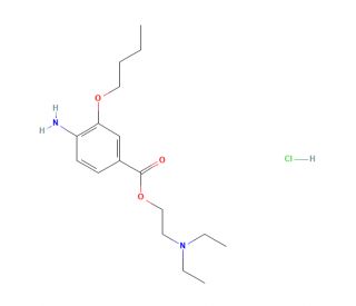 Benoxinate Hydrochloride (CAS 5987-82-6) - chemical structure image