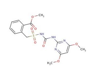 Bensulfuron-methyl (CAS 83055-99-6) - chemical structure image