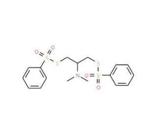 Bensultap (CAS 17606-31-4) - chemical structure image