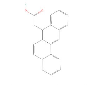 Benz[a]anthracene-7-acetic Acid (CAS 20316-12-5) - chemical structure image