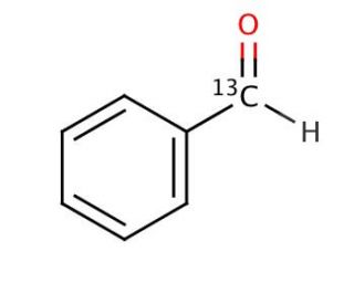 Benzaldehyde-&alpha;-<sup>13</sup>C (CAS 10383-90-1) - chemical structure image
