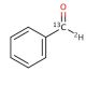 Benzaldehyde-α-13C,α-d1 (CAS 155638-70-3) - chemical structure image