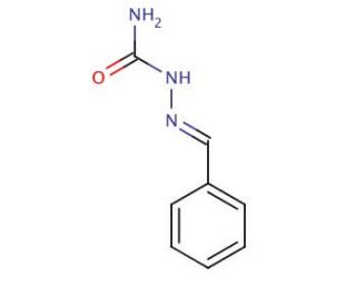 Benzaldehyde semicarbazone (CAS 1574-10-3) - chemical structure image