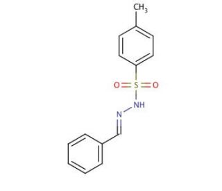 Benzaldehyde tosylhydrazone (CAS 1666-17-7) - chemical structure image