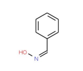Benzaldehydeoxime (CAS 932-90-1) - chemical structure image