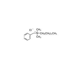 Benzalkonium chloride (CAS 63449-41-2) - chemical structure image
