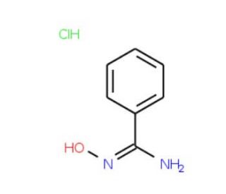 Benzamidoxime hydrochloride (CAS 613-92-3 (non-salt)) - chemical structure image