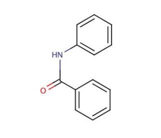 Benzanilide (CAS 93-98-1) - chemical structure image