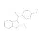 Benzarone (CAS 1477-19-6) - chemical structure image