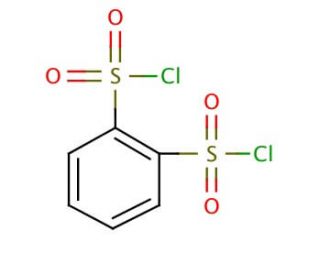 Benzene-1,2-disulfonyl chloride (CAS 6461-76-3) - chemical structure image