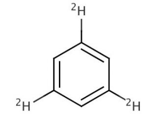 Benzene-1,3,5-d3 (CAS 1684-47-5) - chemical structure image