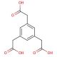 Benzene-1,3,5-triacetic acid (CAS 4435-67-0) - chemical structure image