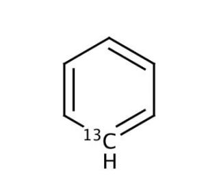 Benzene-13C1 (CAS 6998-50-1) - chemical structure image