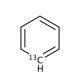 Benzene-13C1 (CAS 6998-50-1) - chemical structure image