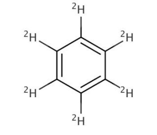 Benzene-d6 (CAS 1076-43-3) - chemical structure image