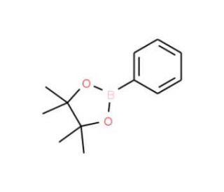 Benzeneboronic acid, pinacol ester (CAS 24388-23-6) - chemical structure image
