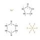 Benzenecyclopentadienyliron(II) hexafluorophosphate (CAS 12176-31-7) - chemical structure image