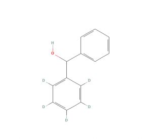 Benzhydrol-d5 (CAS 95450-78-5) - chemical structure image