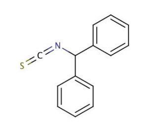 Benzhydryl isothiocyanate (CAS 3550-21-8) - chemical structure image