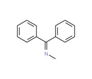 Benzhydrylidene methylamine (CAS 13280-16-5) - chemical structure image