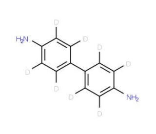 Benzidine-rings-d8 (CAS 92890-63-6) - chemical structure image