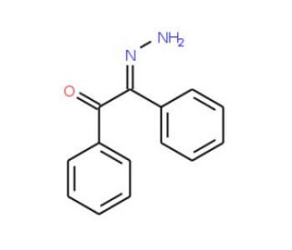 Benzil monohydrazone (CAS 5344-88-7) - chemical structure image