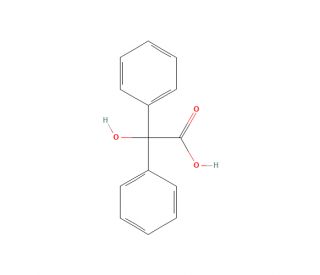 Benzilic Acid (CAS 76-93-7) - chemical structure image
