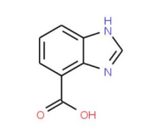 Benzimidazole-4-carboxylic acid (CAS 46006-36-4) - chemical structure image