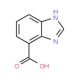 Benzimidazole-4-carboxylic acid (CAS 46006-36-4) - chemical structure image