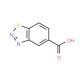 Benzo-1,2,3-thiadiazole-5-carboxylic acid (CAS 192948-09-7) - chemical structure image